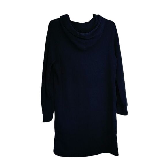 Tommy Hilfiger | Navy Blue Women’s Hoodie Sweatshirt Dress Size Small - Picture 3 of 16